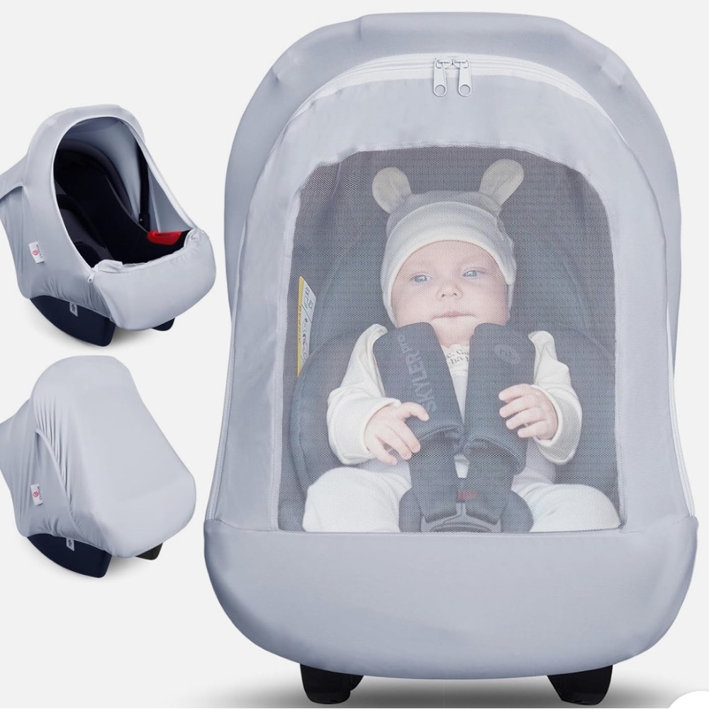 Skip Hop All Seasons Car Seat Cover from chilly days to summer heat